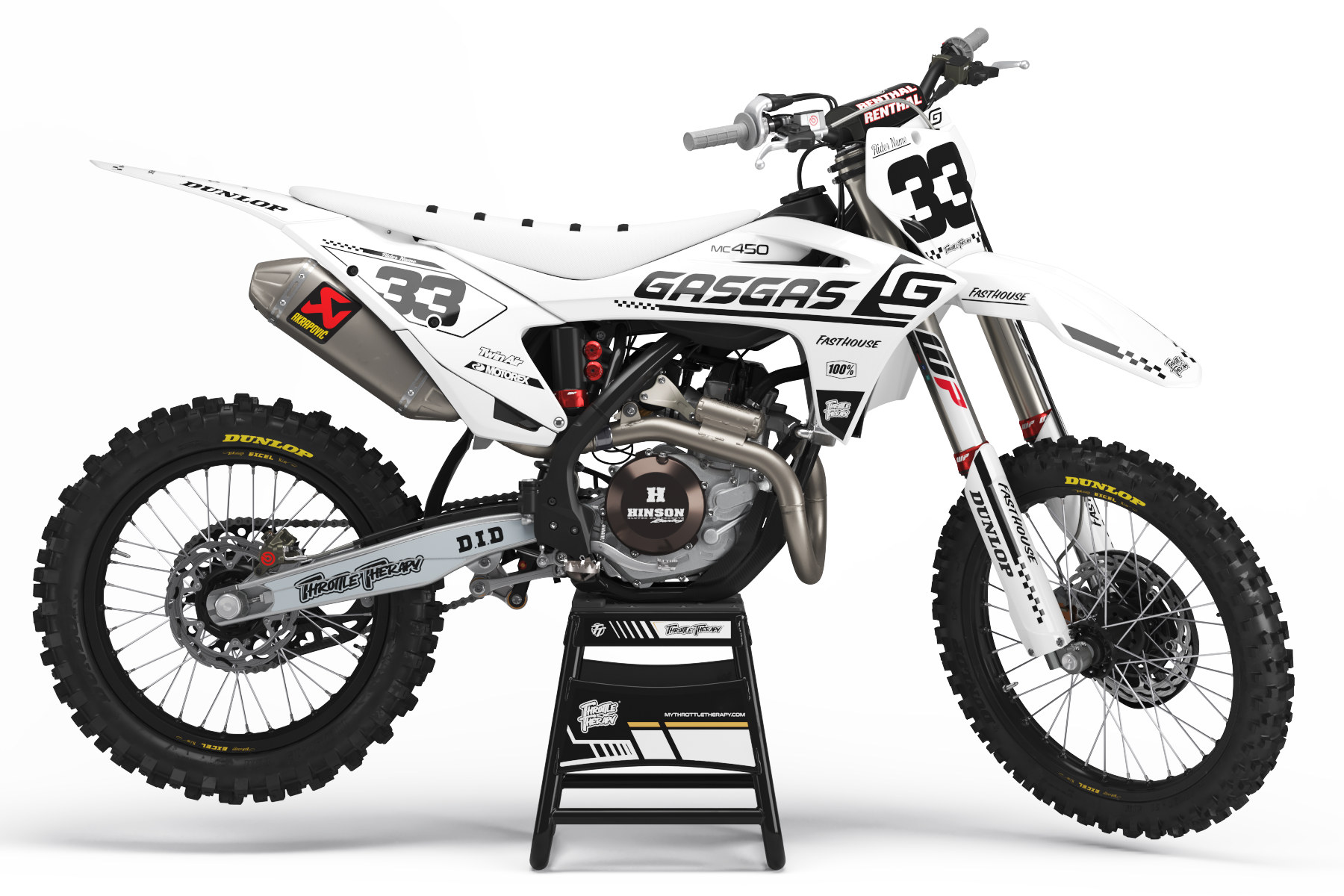 Gas Gas Checker – Dirt Scoot Design